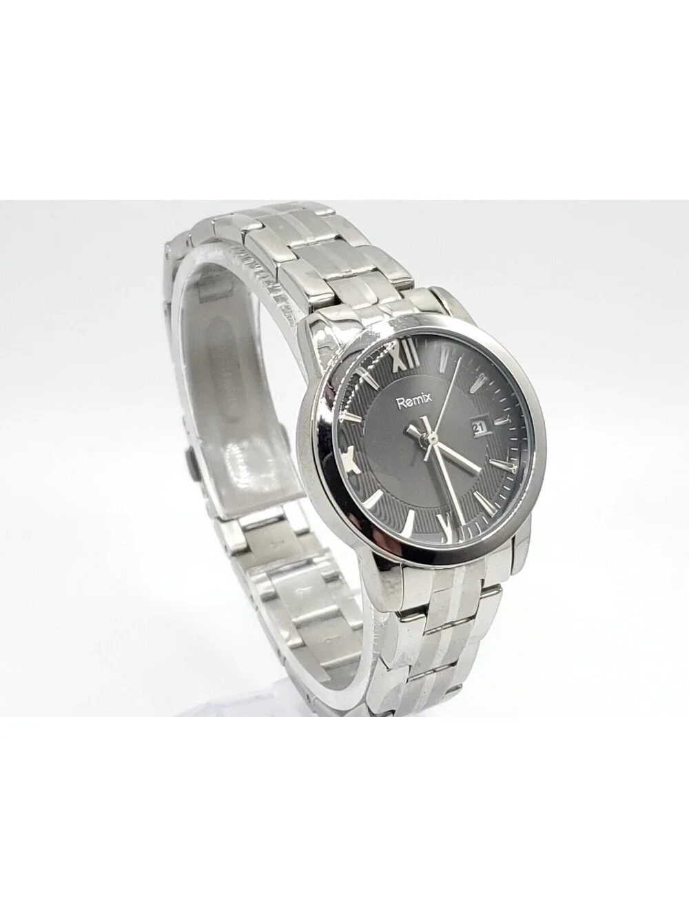 Remix PDS 15 Years Of Service Quartz Womens Watch New Battery Silver Tone 28mm